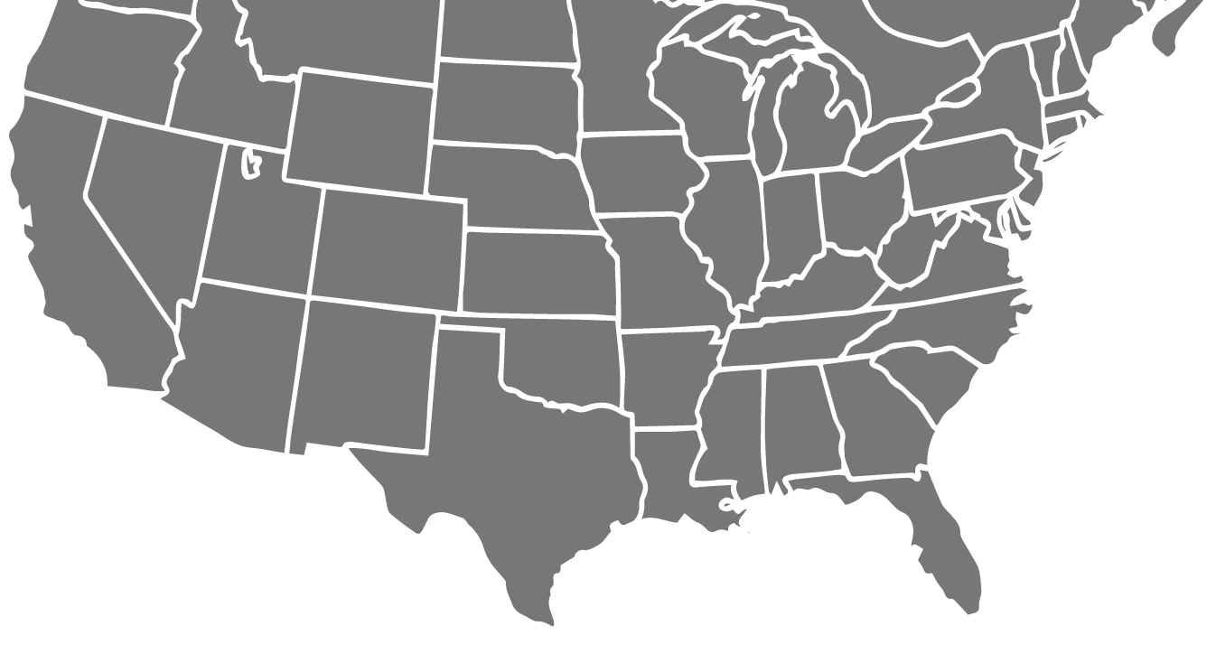 Coverage area map